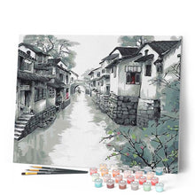 Afbeelding in Gallery-weergave laden, Schilderen op Nummer - Suzhou-stad in China