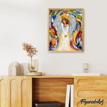 Afbeelding in Gallery-weergave laden, Schilderen op Nummer - Abstracte kleine engel