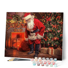 Afbeelding in Gallery-weergave laden, Schilderen op Nummer - Kerstman