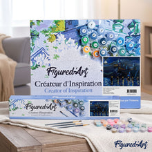 Afbeelding in Gallery-weergave laden, Schilderen op Nummer - Groot kasteel bij nacht