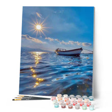 Afbeelding in Gallery-weergave laden, Schilderen op Nummer - Boot op zee