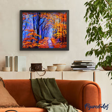 Afbeelding in Gallery-weergave laden, Schilderen op Nummer - In het bos in de herfst