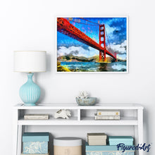 Afbeelding in Gallery-weergave laden, Schilderen op Nummer - San Fransisco Brug