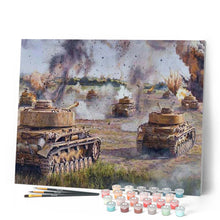 Afbeelding in Gallery-weergave laden, Schilderen op Nummer - Tank oorlog
