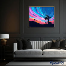 Afbeelding in Gallery-weergave laden, Schilderen op Nummer - Lucht en Giraffen