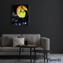 Afbeelding in Gallery-weergave laden, Schilderen op Nummer - Begraafplaats en pompoen