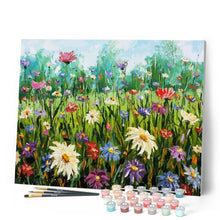 Afbeelding in Gallery-weergave laden, Schilderen op Nummer - Bloemen op het platteland