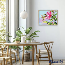 Afbeelding in Gallery-weergave laden, Schilderen op Nummer - Kleine kolibrie in bloemen
