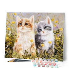 Afbeelding in Gallery-weergave laden, Schilderen op Nummer - Twee kittens
