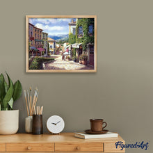 Afbeelding in Gallery-weergave laden, Schilderen op Nummer - Mediterrane Dorpsstraat