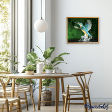 Afbeelding in Gallery-weergave laden, Schilderen op Nummer - IJsvogel neemt vlucht