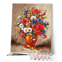 Afbeelding in Gallery-weergave laden, Schilderen op Nummer - Boeket met meerdere bloemen