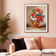 Afbeelding in Gallery-weergave laden, Schilderen op Nummer - Boeket met meerdere bloemen
