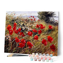 Afbeelding in Gallery-weergave laden, Schilderen op Nummer - Wilde bloemen op het platteland
