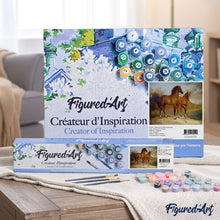 Afbeelding in Gallery-weergave laden, Schilderen op Nummer - Twee paarden aan het water