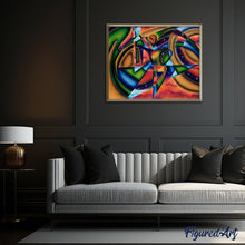 Afbeelding in Gallery-weergave laden, Schilderen op Nummer - Vrouw en kunst in kleuren