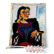 Afbeelding in Gallery-weergave laden, Schilderen op Nummer - Picasso - Portret van Dora
