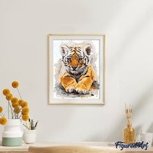 Afbeelding in Gallery-weergave laden, Schilderen op Nummer - Mooie baby tijger