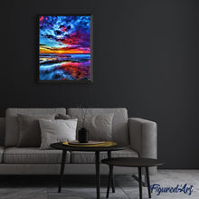 Afbeelding in Gallery-weergave laden, Schilderen op Nummer - Bewolkte lucht met mooie reflectie