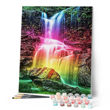 Afbeelding in Gallery-weergave laden, Schilderen op Nummer - Magische waterval