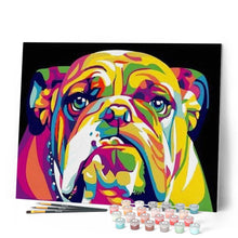 Afbeelding in Gallery-weergave laden, Schilderen op Nummer - Bulldog popart