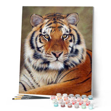 Afbeelding in Gallery-weergave laden, Schilderen op Nummer - Tijger ontwerp