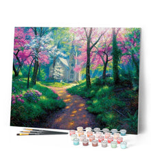 Afbeelding in Gallery-weergave laden, Schilderen op Nummer - Wandelpad in het bos