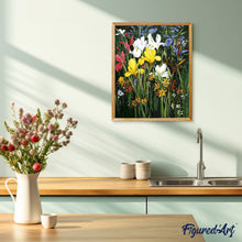 Afbeelding in Gallery-weergave laden, Schilderen op Nummer - Kleurrijk bloemenveld