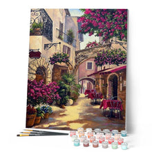 Afbeelding in Gallery-weergave laden, Schilderen op Nummer - Rustige straat in de Provence