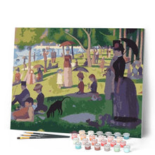 Afbeelding in Gallery-weergave laden, Schilderen op Nummer - Georges Seurat - Een zondagmiddag op het eiland La Grande Jatte