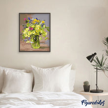Afbeelding in Gallery-weergave laden, Schilderen op Nummer - Boeket gele bloemen
