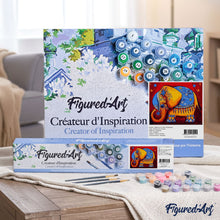 Afbeelding in Gallery-weergave laden, Schilderen op Nummer - Olifant klaar voor ceremonie