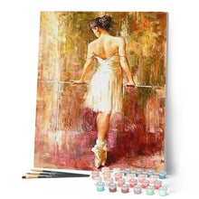 Afbeelding in Gallery-weergave laden, Schilderen op Nummer - Ballerina voorbereiden