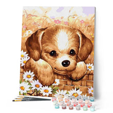 Afbeelding in Gallery-weergave laden, Schilderen op Nummer - Kleine puppy
