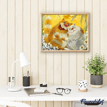 Afbeelding in Gallery-weergave laden, Schilderen op Nummer - Twee geliefden katten