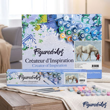 Afbeelding in Gallery-weergave laden, Schilderen op Nummer - Paard in de sneeuw