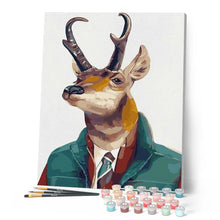 Afbeelding in Gallery-weergave laden, Schilderen op Nummer - Hoofd Hert Dandy