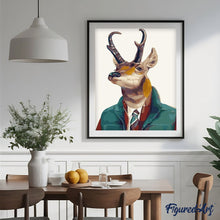 Afbeelding in Gallery-weergave laden, Schilderen op Nummer - Hoofd Hert Dandy