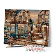 Afbeelding in Gallery-weergave laden, Schilderen op Nummer - Fiets in de buurt van de Vintage Gallery