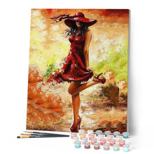 Afbeelding in Gallery-weergave laden, Schilderen op Nummer - Dansende dame