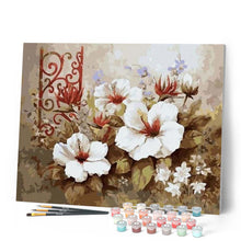 Afbeelding in Gallery-weergave laden, Schilderen op Nummer - Hibiscus bloemen