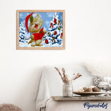 Afbeelding in Gallery-weergave laden, Schilderen op Nummer - Kerst kat