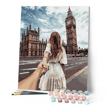Afbeelding in Gallery-weergave laden, Schilderen op Nummer - Romantische wandeling in Londen