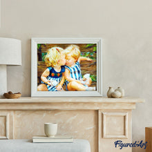 Afbeelding in Gallery-weergave laden, Schilderen op Nummer - Liefdevolle kinderen
