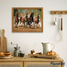 Afbeelding in Gallery-weergave laden, Schilderen op Nummer - Paarden in de Ranch