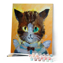 Afbeelding in Gallery-weergave laden, Schilderen op Nummer - Kleine Katten Engel