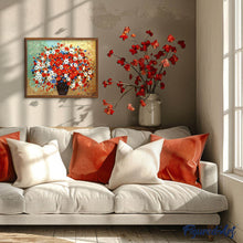 Afbeelding in Gallery-weergave laden, Schilderen op Nummer - Bloemen driekleur