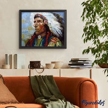 Afbeelding in Gallery-weergave laden, Schilderen op Nummer - Indiase leider