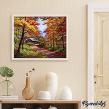 Afbeelding in Gallery-weergave laden, Schilderen op Nummer - Herfstpad
