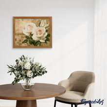 Afbeelding in Gallery-weergave laden, Schilderen op Nummer - Drie witte bloemen